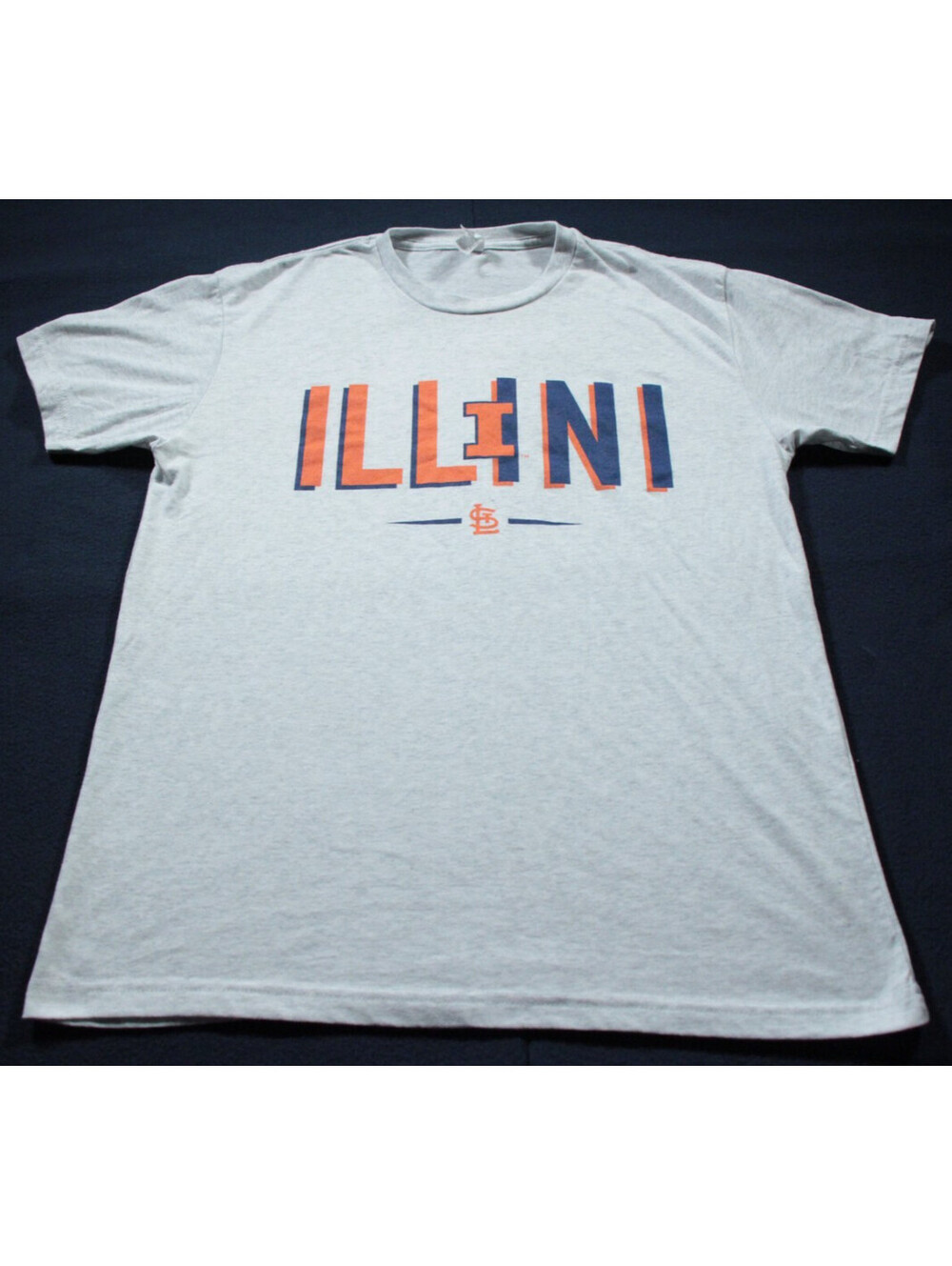 University of Illinois Fighting Illini St. Louis Cardinals T-Shirt M Baseball